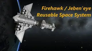 KSP Firehawk Jeben'eye Reusable Space System