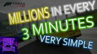 HOW TO GET MILLIONS IN 3 MINUTES / Forza Horizon 4