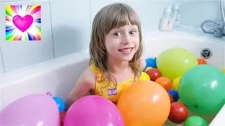 Играем в Ванной Шарики с Сюрпризами ВАННА с ОРБИЗ Видео для Детей Обнимашки с Машей