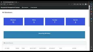 Church Management App (Tensai tech) Final Project