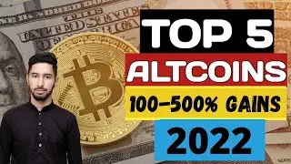 TOP 5 Crypto Coins for 2022 (HUGE PUMP COMING)!