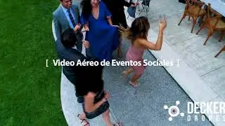 Video aéreo de eventos sociales