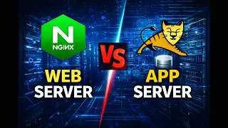 Web Server vs Application Server Explained | Nginx vs Tomcat | Linux & DevOps Basics