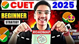 MASTER STRATEGY to crack CUET 2025🔥📚 I How to Start?🤔