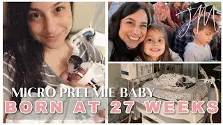 NICU MOM of a 27 Week Micro Preemie Baby & Two Young Children / Day In The Life of / Justine Marie