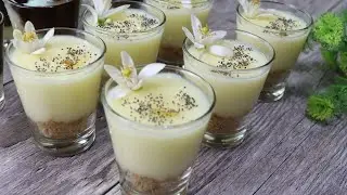 Recette Express : Verrines Biscuits-Caramel et Crème Citron 🍋🍰