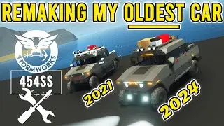 2024 REMAKE of my First Car EVER in Stormworks