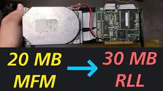 Formatting an MFM hard drive as RLL - will it work?