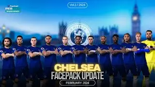 Chelsea Facepack Vol.1,Efootball Pes 2021 (Sider&CPK) PC