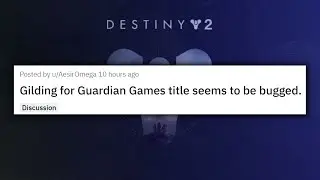 Destiny 2 bug where Champ title cannot be gilded even after unlocking