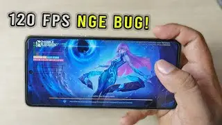 New Update Xiaomi 11T Test Mobile Legends 120 FPS Malah Nge bug ! Setting Aman Panas Banget