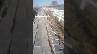 Сделали тротуар 😱😭