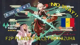 Pulling for Kazuha as a F2P Player, KAZUHA PULL!| GENSHIN IMPACT
