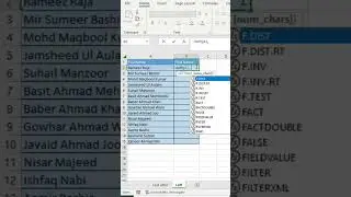 Separate First Name from Full Name using Text Before Function in Microsoft Excel