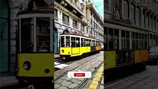 #shorts  Titolo "Tram" digital art - 2023.