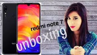 (Renewed) Redmi Note 7 (64GB, 4GB RAM) unboxsing video