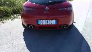 Alfa Romeo Brera 2.2 exhaust Sound and mapped ECU 203.2 hp