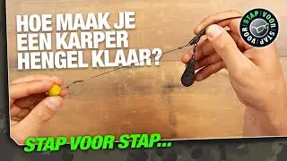 Hoe maak je een karperhengel klaar? - Stap voor stap uitgelegd