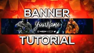 ¿CÓMO HACER UN BANNER? | 2D, Gaming, COD | Tutorial #1 | Adobe Photoshop