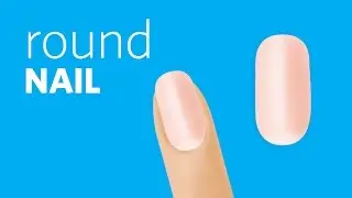 How to File a Round Nail Shape