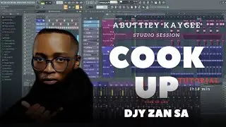 Amapiano FL Studio Tutorial 2024 | Cookup like Djy Zan Sa