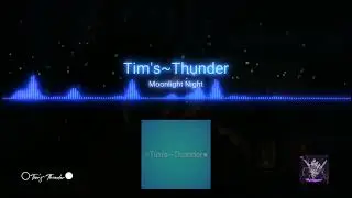 Атмосферная мелодия для души Moonlight Night - ○Tim's~Thunder●
