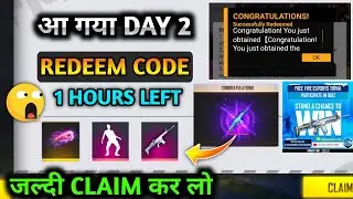 FFWI DAY 2 REDEEM CODE | FFWI REDEEM CODE TODAY | FREE FIRE 16 DECEMBER REDEEM CODE |FFWI CODE TODAY
