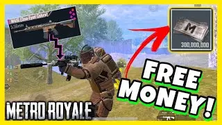 FREE METRO ROYALE MONEY + MAX OUT MYTHIC M4 in Metro Royale | PUBG Mobile Metro Royale
