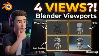 All Blender View Modes Explained for Beginners