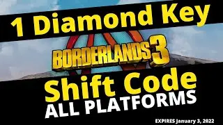 1 Diamond Key Borderlands 3 Shift Code - All Platforms - Expires January 3, 2022