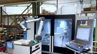 Machine Tending Automation - Kellenberger 1000 #automatisierung #cncmachine #machinetending