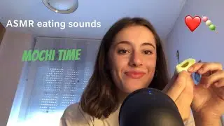 ASMR - Eating MOCHI🍡 ♪( ´▽｀) / (a lot of eating sounds)😛