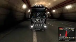 ETS2MP l ağır yük dlc scania ile deneme  l #6