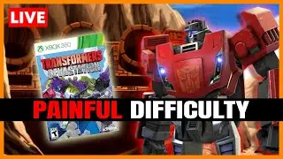 LIVE - Finally back trying to beat this // Transformers Devastation Sideswipe only // Friday Hangout