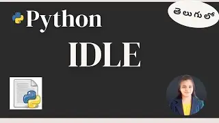 Python IDLE in Telugu  