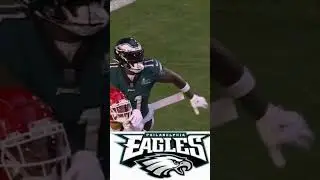 Jalen Hurts Throws Deep For A.J Brown For 45 Yard TD Pass👀👀