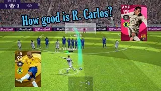RONALDINHO & BECKHAM Iconic moment - Trick | eFootball PES 2021 Mobile | Barcelona Cristiano Ronaldo