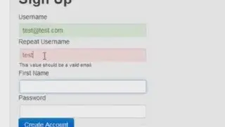 Login Application Using Symfony2 and Twitter Bootstrap Video 6 (Adding Form Validations) Tutorial