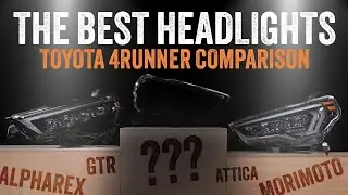 Ultimate 2014+ 5th Gen Toyota 4Runner Headlight Showdown | Which Aftermarket Option is Best?