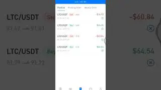The Last Trade || 13$ profit on 20$ Trade || Crypto Trade || Litecoin Trading ||#trading#crypto#ltc