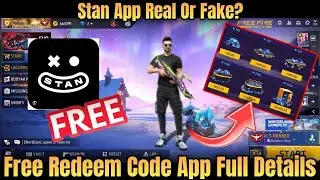 Stan App Real Or Fake😍 | Stan App Free Fire Redeem Code | Stan App Se Free Fire Redeem Code Kaise Le