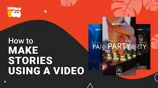 How to make stories using a video in Bannerboo