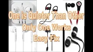 How to Bring Back Sound in ANY Earbud (Only Works on One Side)
