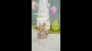 Osterhasen aus Klopapierrollen
