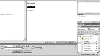 Creating HTML Links Using Dreamweaver
