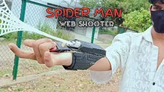 How To Make SPIDER-MAN WEB SHOOTER at home | Marvel fan