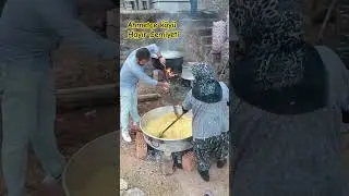 Geleneksel Ahmetçe köyü hayrı #ahmetce
