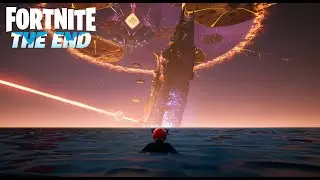 Fortnite - The End Event with my little cousins!