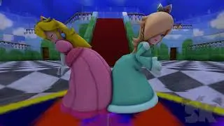 Peach & Rosalina Farting Sisters [SFM] (Fart Animation)