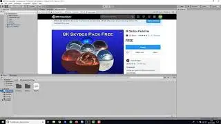¿Cómo cambiar el Skybox (o fondo) de Unity 2019?